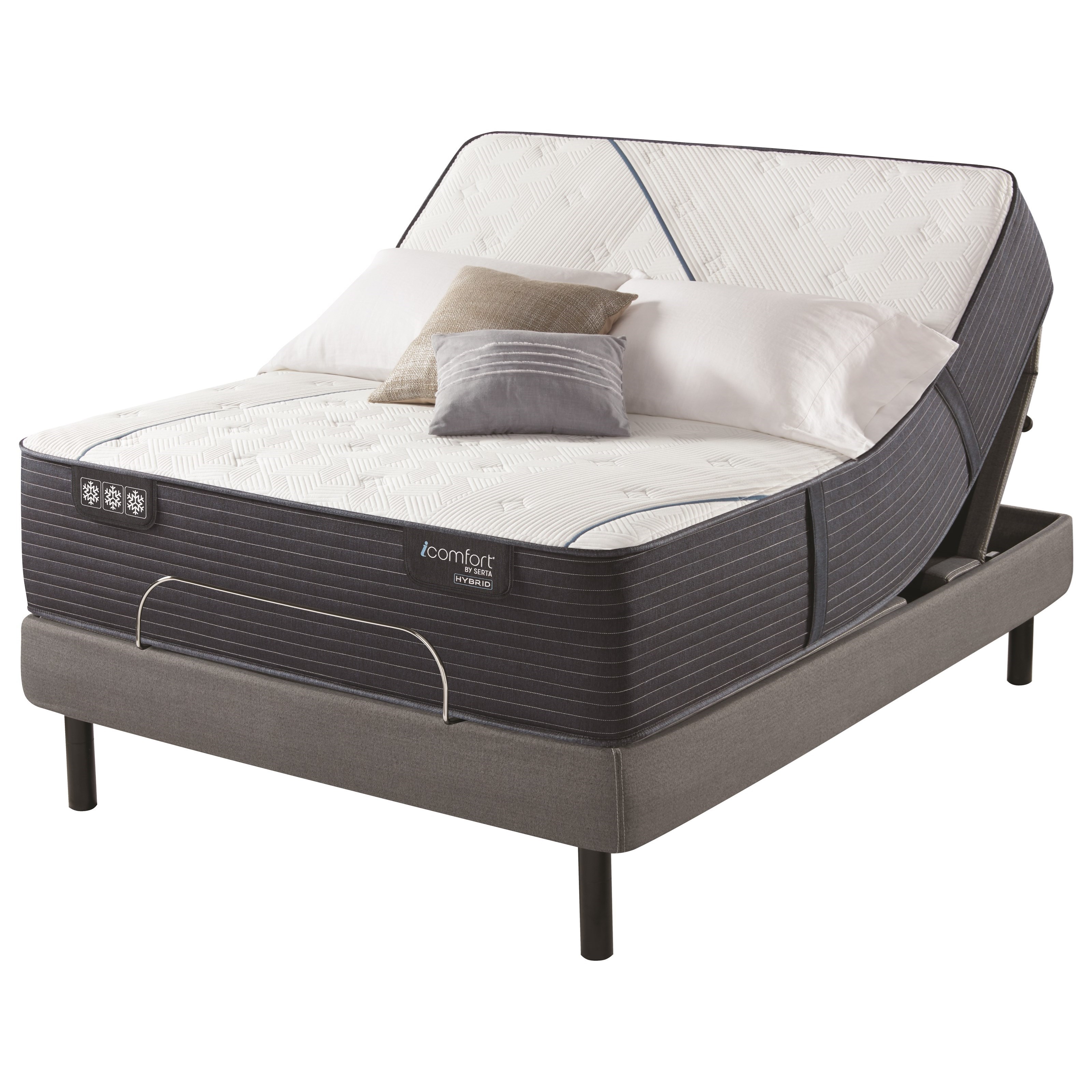 Serta CF4000 Quilted Hybrid II Extra Firm Cal King 14 3/4" Extra Firm Quilted Hybrid Mattress